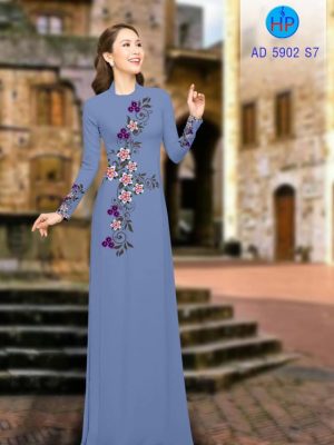 Vải áo dài Hoa in 3D thiết kế 2019 AD 5902 24 1565752789 853 Vai ao dai Hoa in 3D thiet ke 2019 AD