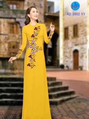Vải áo dài Hoa in 3D thiết kế 2019 AD 5902 36 1565752790 456 Vai ao dai Hoa in 3D thiet ke 2019 AD
