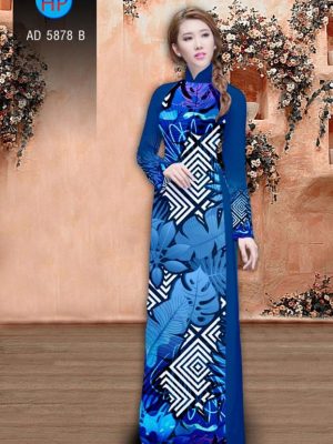Vải áo dài Lá và hoa văn kiểu mới AD 5878 24 1565753308 164 Vai ao dai La va hoa van kieu moi AD
