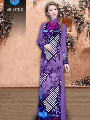 Vải áo dài Lá và hoa văn kiểu mới AD 5878 22 1565753308 478 Vai ao dai La va hoa van kieu moi AD