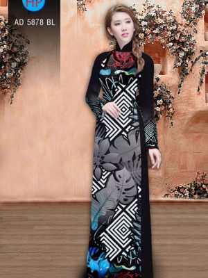 Vải áo dài Lá và hoa văn kiểu mới AD 5878 23 1565753308 72 Vai ao dai La va hoa van kieu moi AD