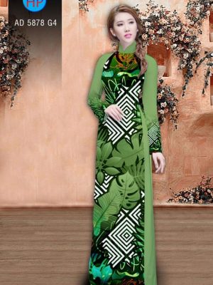 Vải áo dài Lá và hoa văn kiểu mới AD 5878 27 1565753309 214 Vai ao dai La va hoa van kieu moi AD