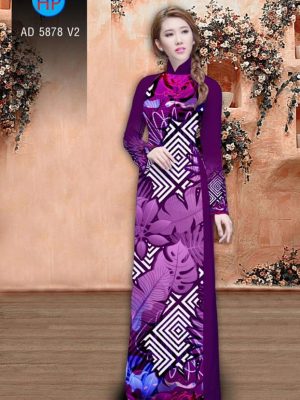 Vải áo dài Lá và hoa văn kiểu mới AD 5878 33 1565753309 458 Vai ao dai La va hoa van kieu moi AD