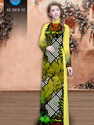 Vải áo dài Lá và hoa văn kiểu mới AD 5878 25 1565753309 859 Vai ao dai La va hoa van kieu moi AD