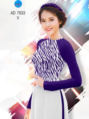 Vải áo dài Lập thể thiết kế 2019 AD 7633 30 1565755403 218 Vai ao dai Lap the thiet ke 2019 AD 7633