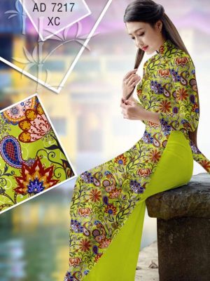 Vải áo dài Hoa văn thiết kế 2019 AD 7217 22 1565755528 528 Vai ao dai Hoa van thiet ke 2019 AD 7217