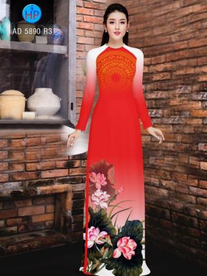 Vải áo dài hoa sen mới ra AD 5890 32 1565755764 25 Vai ao dai hoa sen moi ra AD 5890
