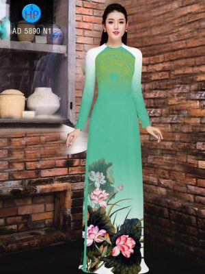 Vải áo dài hoa sen mới ra AD 5890 25 1565755764 268 Vai ao dai hoa sen moi ra AD 5890