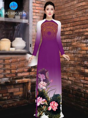 Vải áo dài hoa sen mới ra AD 5890 30 1565755764 338 Vai ao dai hoa sen moi ra AD 5890