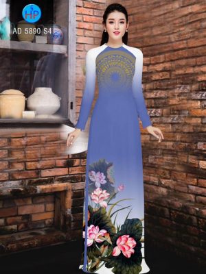 Vải áo dài hoa sen mới ra AD 5890 34 1565755764 466 Vai ao dai hoa sen moi ra AD 5890