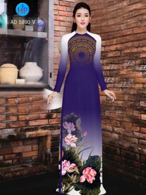 Vải áo dài hoa sen mới ra AD 5890 37 1565755764 469 Vai ao dai hoa sen moi ra AD 5890