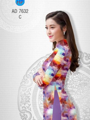 Vải áo dài Lập thể lam thiết kế 2019 AD 7632 27 1565756034 165 Vai ao dai Lap the lam thiet ke 2019 AD