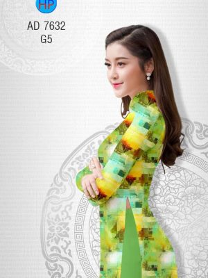 Vải áo dài Lập thể lam thiết kế 2019 AD 7632 22 1565756034 615 Vai ao dai Lap the lam thiet ke 2019 AD