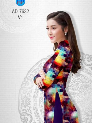 Vải áo dài Lập thể lam thiết kế 2019 AD 7632 30 1565756035 139 Vai ao dai Lap the lam thiet ke 2019 AD