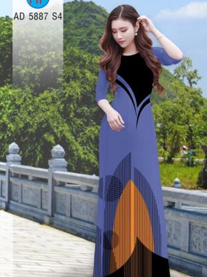 Vải áo dài Lập thể mới ra AD 5887 31 1565756164 259 Vai ao dai Lap the moi ra AD 5887