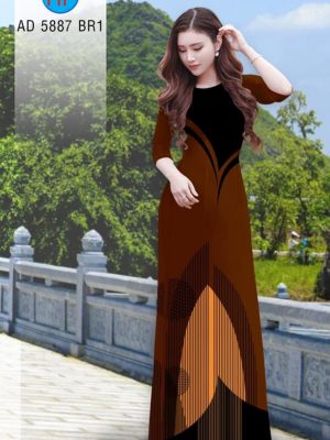 Vải áo dài Lập thể mới ra AD 5887 36 1565756164 349 Vai ao dai Lap the moi ra AD 5887