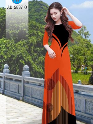 Vải áo dài Lập thể mới ra AD 5887 26 1565756164 518 Vai ao dai Lap the moi ra AD 5887