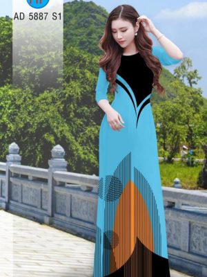 Vải áo dài Lập thể mới ra AD 5887 35 1565756164 685 Vai ao dai Lap the moi ra AD 5887