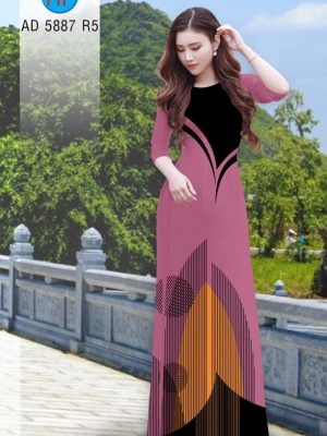 Vải áo dài Lập thể mới ra AD 5887 28 1565756164 972 Vai ao dai Lap the moi ra AD 5887