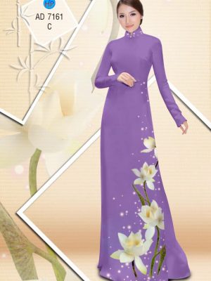 Vải áo dài Hoa in 3D kiểu mới AD 7161 32 1565756631 19 Vai ao dai Hoa in 3D kieu moi AD 7161