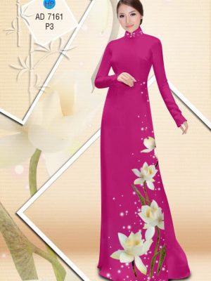 Vải áo dài Hoa in 3D kiểu mới AD 7161 24 1565756631 300 Vai ao dai Hoa in 3D kieu moi AD 7161