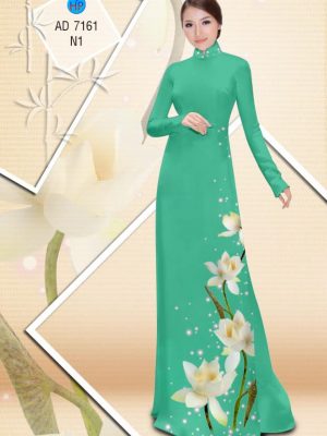 Vải áo dài Hoa in 3D kiểu mới AD 7161 28 1565756631 346 Vai ao dai Hoa in 3D kieu moi AD 7161
