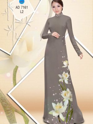 Vải áo dài Hoa in 3D kiểu mới AD 7161 23 1565756631 733 Vai ao dai Hoa in 3D kieu moi AD 7161
