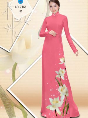 Vải áo dài Hoa in 3D kiểu mới AD 7161 21 1565756631 858 Vai ao dai Hoa in 3D kieu moi AD 7161