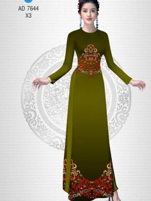 Vải áo dài Hoa văn mới ra AD 7644 25 1565770868 612 Vai ao dai Hoa van moi ra AD 7644