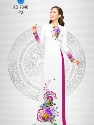 Vải áo dài Hoa in 3D kiểu mới AD 7640 27 1565835177 239 Vai ao dai Hoa in 3D kieu moi AD 7640