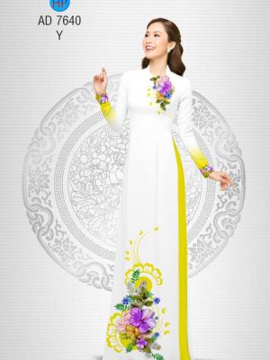 Vải áo dài Hoa in 3D kiểu mới AD 7640 30 1565835177 742 Vai ao dai Hoa in 3D kieu moi AD 7640