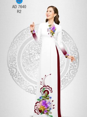 Vải áo dài Hoa in 3D kiểu mới AD 7640 33 1565835178 520 Vai ao dai Hoa in 3D kieu moi AD 7640