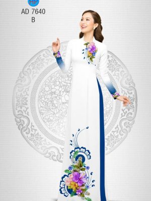 Vải áo dài Hoa in 3D kiểu mới AD 7640 37 1565835178 659 Vai ao dai Hoa in 3D kieu moi AD 7640