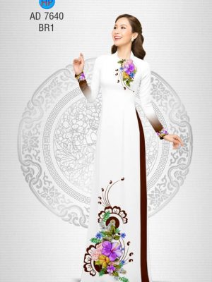 Vải áo dài Hoa in 3D kiểu mới AD 7640 36 1565835178 973 Vai ao dai Hoa in 3D kieu moi AD 7640