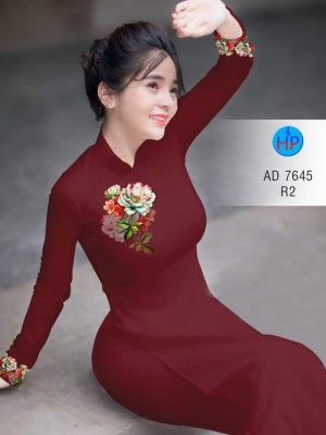 Vải áo dài Hoa in 3D mới ra AD 7645 26 1565836183 177 Vai ao dai Hoa in 3D moi ra AD 7645