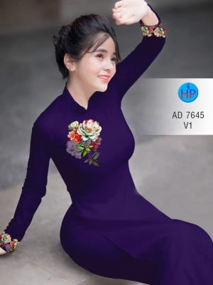Vải áo dài Hoa in 3D mới ra AD 7645 29 1565836183 419 Vai ao dai Hoa in 3D moi ra AD 7645