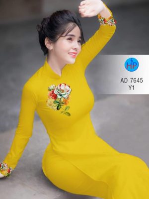 Vải áo dài Hoa in 3D mới ra AD 7645 33 1565836183 447 Vai ao dai Hoa in 3D moi ra AD 7645