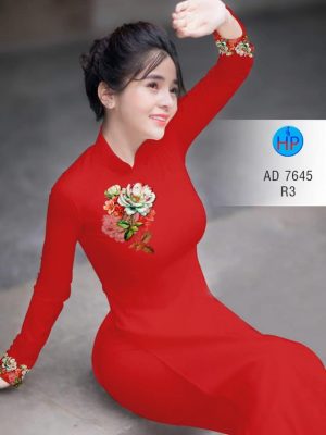 Vải áo dài Hoa in 3D mới ra AD 7645 31 1565836183 499 Vai ao dai Hoa in 3D moi ra AD 7645