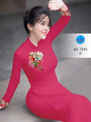 Vải áo dài Hoa in 3D mới ra AD 7645 23 1565836183 554 Vai ao dai Hoa in 3D moi ra AD 7645