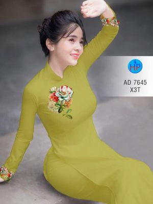 Vải áo dài Hoa in 3D mới ra AD 7645 32 1565836183 610 Vai ao dai Hoa in 3D moi ra AD 7645