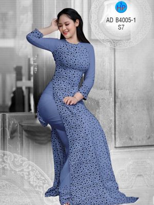 Vải áo dài Mẫu bi trên nền màu kiểu mới AD B4005 29 1565943134 184 Vai ao dai Mau bi tren nen mau kieu moi