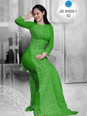 Vải áo dài Mẫu bi trên nền màu kiểu mới AD B4005 21 1565943134 288 Vai ao dai Mau bi tren nen mau kieu moi
