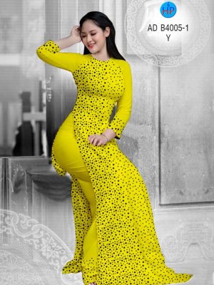 Vải áo dài Mẫu bi trên nền màu kiểu mới AD B4005 31 1565943134 565 Vai ao dai Mau bi tren nen mau kieu moi