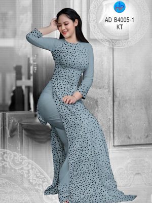 Vải áo dài Mẫu bi trên nền màu kiểu mới AD B4005 24 1565943134 855 Vai ao dai Mau bi tren nen mau kieu moi