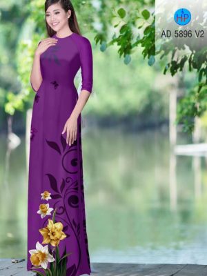 Vải áo dài Hoa in 3D thiết kế 2019 AD 5896 30 1565943329 523 Vai ao dai Hoa in 3D thiet ke 2019 AD