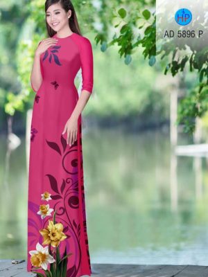 Vải áo dài Hoa in 3D thiết kế 2019 AD 5896 28 1565943329 606 Vai ao dai Hoa in 3D thiet ke 2019 AD