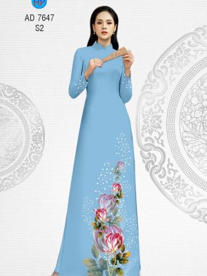 Vải áo dài Hoa in 3D thiết kế 2019 AD 7647 29 1565943454 477 Vai ao dai Hoa in 3D thiet ke 2019 AD