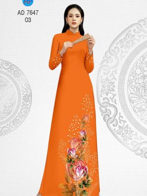 Vải áo dài Hoa in 3D thiết kế 2019 AD 7647 22 1565943454 659 Vai ao dai Hoa in 3D thiet ke 2019 AD