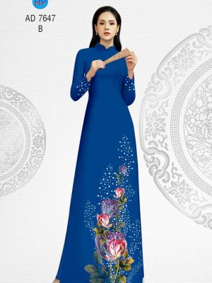 Vải áo dài Hoa in 3D thiết kế 2019 AD 7647 35 1565943454 985 Vai ao dai Hoa in 3D thiet ke 2019 AD