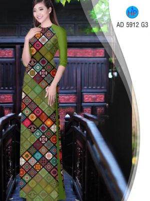 Vải áo dài Cô Ba Sài Gòn thiết kế 2019 AD 5912 26 1565944257 493 Vai ao dai Co Ba Sai Gon thiet ke 2019